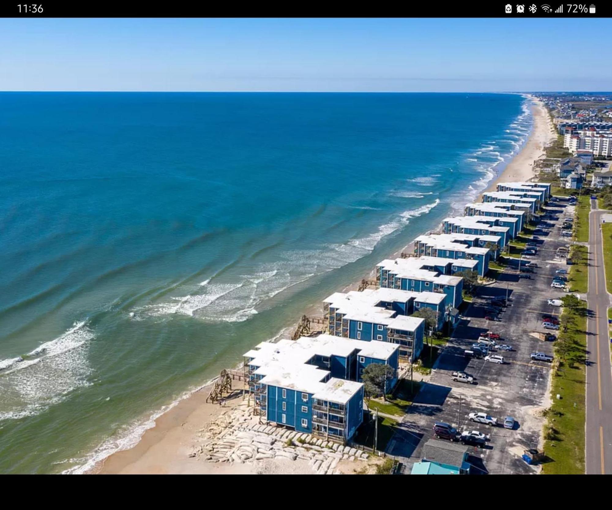 Ocean Front Condo Paradise 168 Норт Топсейл Бийч Екстериор снимка